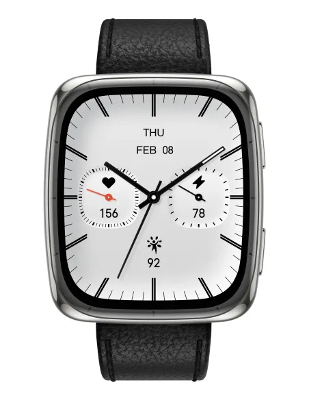 Amazfit Active 2 4,45 cm (1.75") AMOLED Digital 390 x 450 Pixeles Pantalla táctil Acero inoxidable