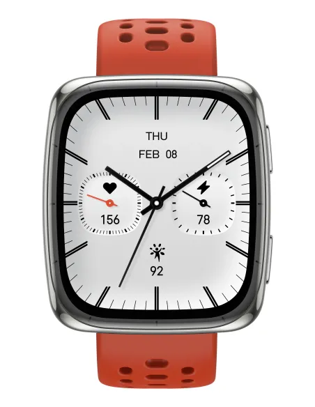 Amazfit Active 2 4,45 cm (1.75") AMOLED Digital 390 x 450 Pixeles Pantalla táctil Acero inoxidable