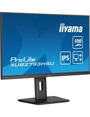 iiyama ProLite XUB2793HSU-B7 pantalla para PC 68,6 cm (27") 1920 x 1080 Pixeles Full HD LED Negro