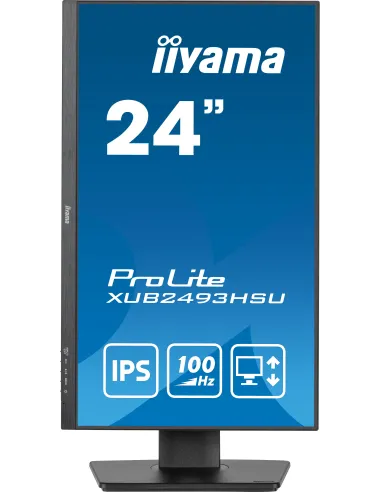 iiyama XUB2493HSU-B7 pantalla para PC 60,5 cm (23.8") 1920 x 1080 Pixeles Full HD LED Negro