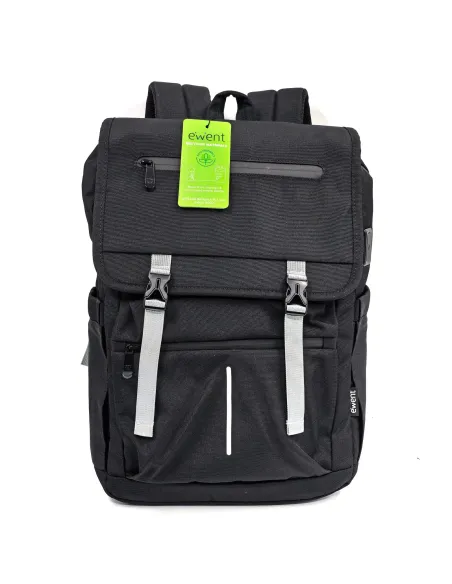 Ewent EW2537 maletines para portátil 40,9 cm (16.1") Mochila Negro