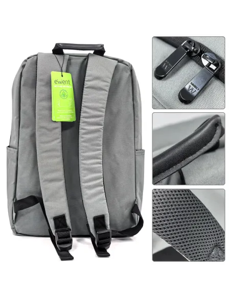Ewent EW2538 maletines para portátil 40,9 cm (16.1") Mochila Gris Ewent EW2538 maletines para portátil 40,9 cm (16.1") Mochila Gris