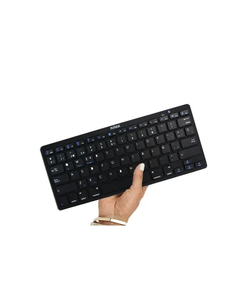 Nilox Teclado Bluetooth Negro