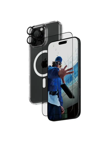 PanzerGlass ® 3-in-1 Protection Bundle iPhone 16 Pro Max Protector de pantalla Apple 1 pieza(s)