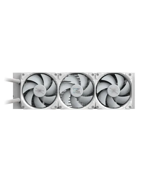 GIGABYTE GAMING 360 ICE Refrigeración Líquida para CPU - 3x120 mm Ventiladores ARGB, Mecanismo de enclavamiento deslizante,