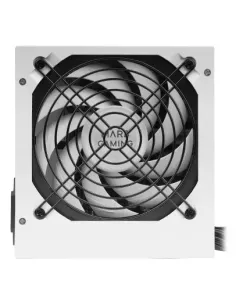 Mars Gaming MPIII650, Fuente Alimentación PC ATX 650W, 5 Años de Garantía, 85% Eficiencia, Sistema Digital APFC, Ventilador FDB