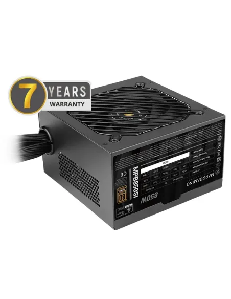 Mars Gaming MPB850SI unidad de fuente de alimentación 850 W 24-pin ATX ATX Negro