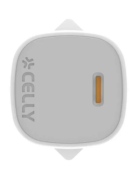 Celly UPTC1USBC25WCTC cargador de dispositivo móvil Smartphone, Tableta, Teléfono Blanco USB Interior