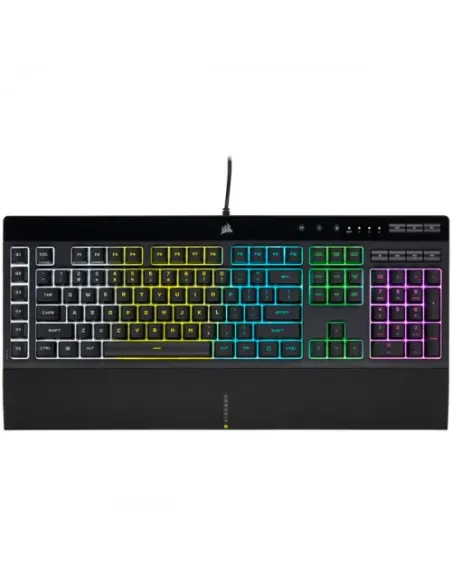 Corsair K55 RGB PRO teclado USB QWERTY Español Negro