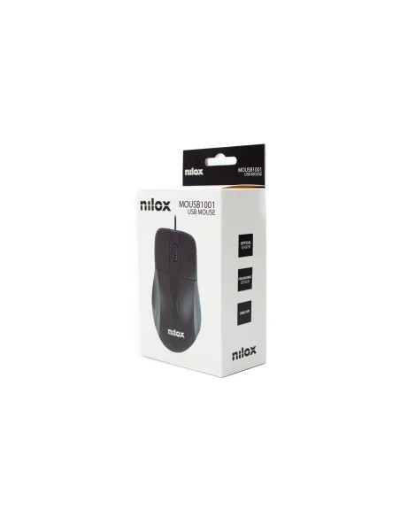 Nilox RATÓN ÓPTICO USB 1000 DPI Nilox RATÓN ÓPTICO USB 1000 DPI