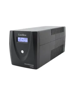CoolBox Guardian 3 LCD 1200VA sistema de alimentación ininterrumpida (UPS) Línea interactiva 1,2 kVA 720 W 4 salidas AC