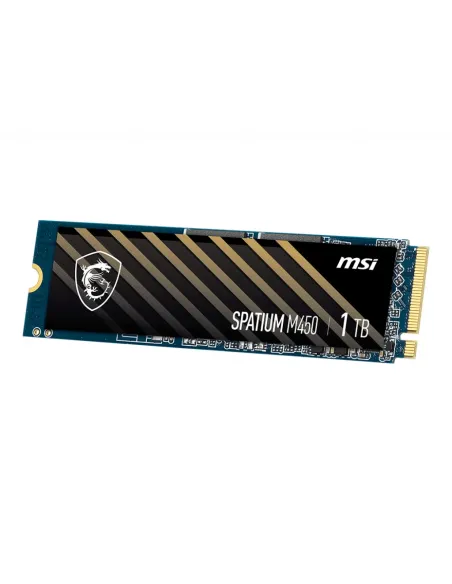 MSI SPATIUM M450 PCIe 4.0 NVMe M.2 1TB PCI Express 4.0 3D NAND MSI SPATIUM M450 PCIe 4.0 NVMe M.2 1TB PCI Express 4.0 3D NAND