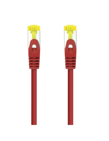Nanocable Cable de red latiguillo RJ45 LSZH Cat.6A SFTP AWG26, Rojo, 2.0 m