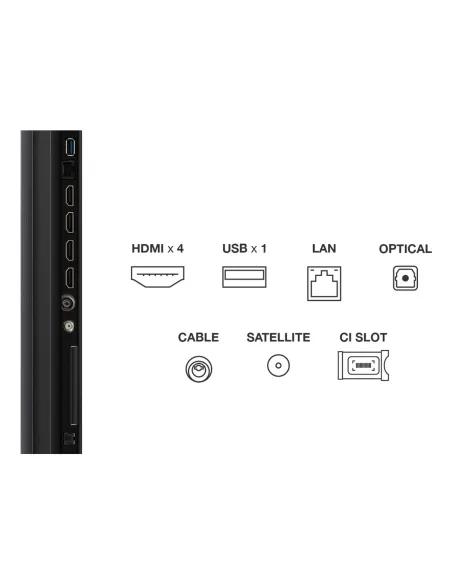 TCL C6K 65C6K Televisor 165,1 cm (65") 4K Ultra HD Smart TV Wifi Metálico