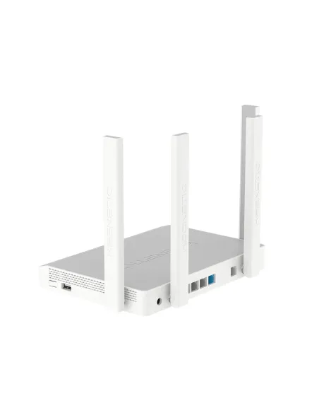 Keenetic KN-2112 router inalámbrico Gigabit Ethernet Doble banda (2,4 GHz   5 GHz) Gris, Blanco