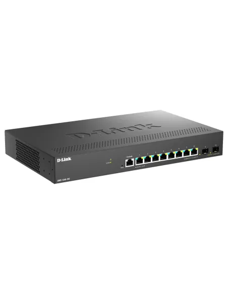 D-Link DMS-1250-10S E switch Gestionado 2.5G Ethernet (100 1000 2500) Negro
