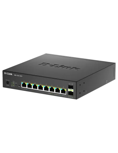 D-Link DMS-1250-10SPL Gestionado 2.5G Ethernet (100 1000 2500) Energía sobre Ethernet (PoE) Negro
