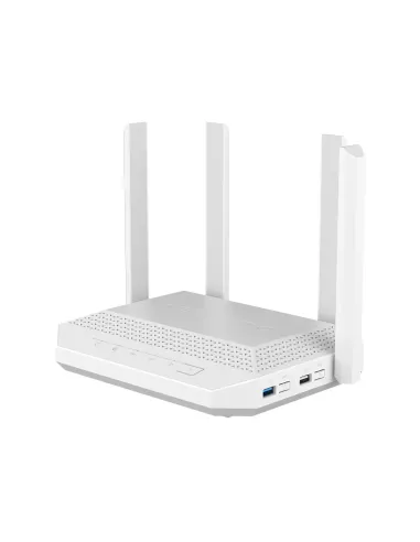 Keenetic Hero Router Multi-Gigabit Wi-Fi 6 en malla AX3000 con un Smart Switch Gigabit de 4 puertos y 1 puerto Gigabit 2.5,
