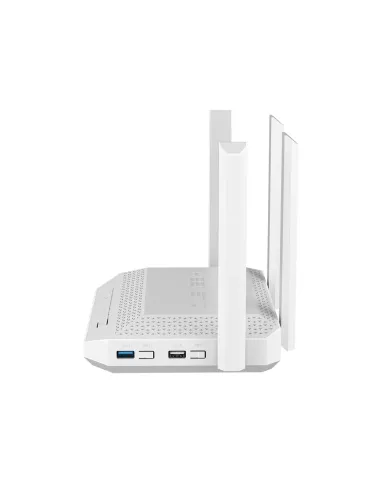 Keenetic Hero Router Multi-Gigabit Wi-Fi 6 en malla AX3000 con un Smart Switch Gigabit de 4 puertos y 1 puerto Gigabit 2.5,