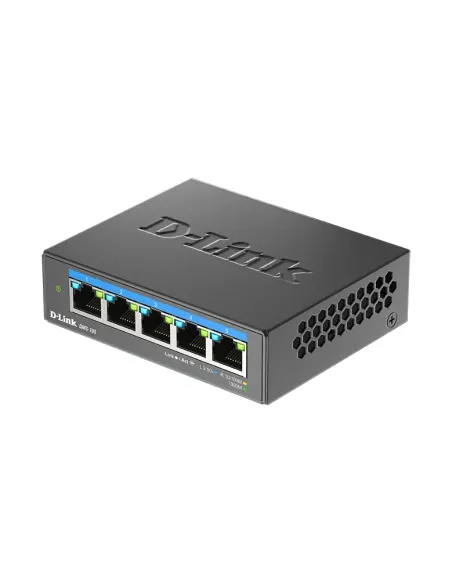 D-Link DMS-105 No administrado L2 2.5G Ethernet (100 1000 2500) Negro