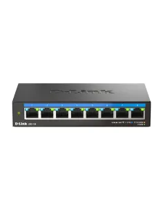 D-Link DMS-108 No administrado L2 2.5G Ethernet (100 1000 2500) Negro 2