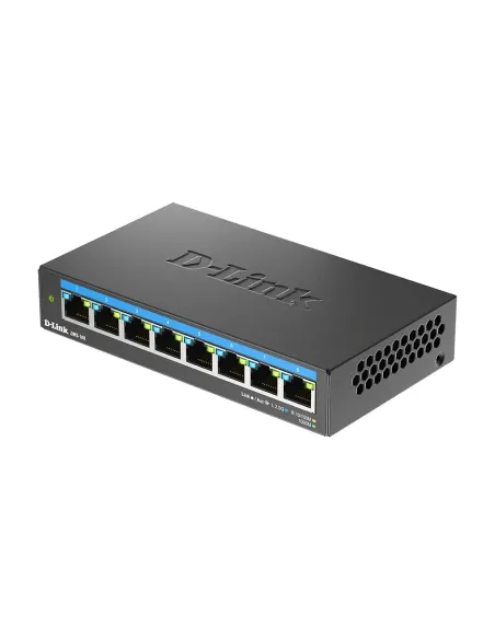 D-Link DMS-108 No administrado L2 2.5G Ethernet (100 1000 2500) Negro