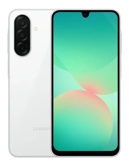 Samsung Galaxy A26 5G 17 cm (6.7") Ranura híbrida Dual SIM Android 15 USB Tipo C 8 GB 256 GB 5000 mAh Blanco