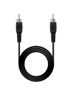 Nanocable 10.24.0405 cable de audio 5 m RCA Negro