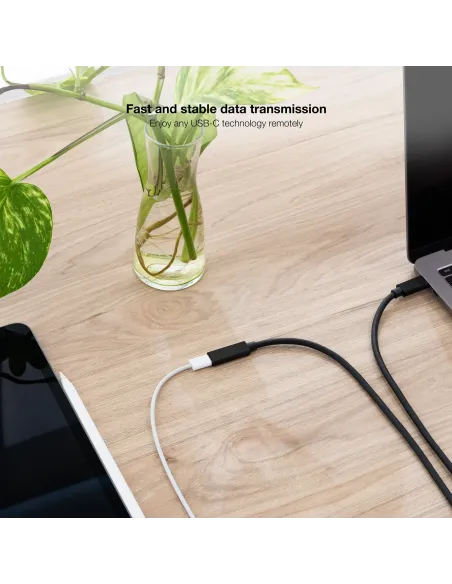Nanocable 10.01.4502 cable USB USB 3.2 Gen 2x2 2 m USB C Negro