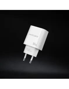 Nanocable Cargador USB-C PD 30W, Blanco 2