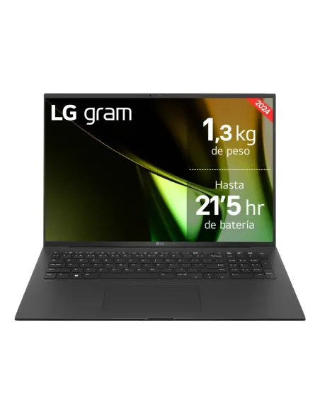 LG Gram 17Z90S-G.AD7BB ordenador portatil Intel Core Ultra 7 155H Portátil 43,2 cm (17") WQXGA 32 GB LPDDR5-SDRAM 2 TB SSD