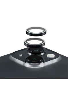 PanzerGlass ® Hoops® Black Camera Lens Protector iPhone 15 | 15 Plus Protector de pantalla Apple 1 pieza(s)