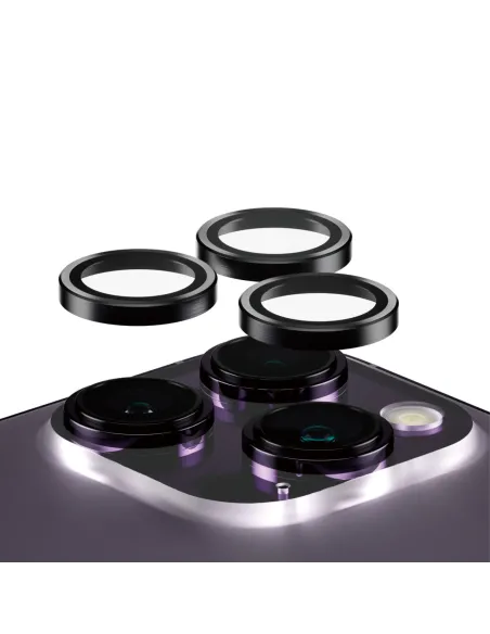 PanzerGlass ® Hoops® Black Camera Lens Protector iPhone 14 Pro | 14 Pro Max Protector de pantalla Apple 1 pieza(s)