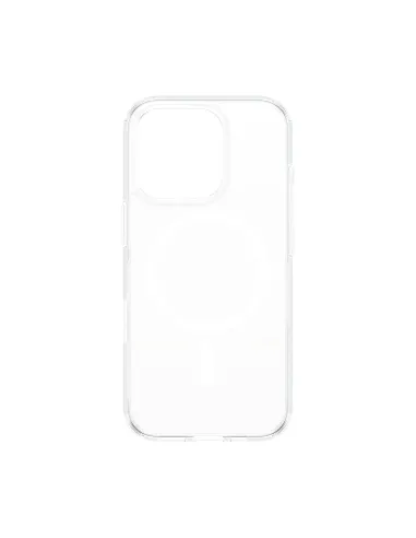 PanzerGlass ® HardCase Transparent w. White MagSafe iPhone 16 Pro Max funda para teléfono móvil Transparente