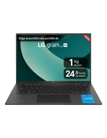 LG Gram 14ZD90RU-G.AX55B ordenador portatil Intel® Core™ i5 i5-1334U Portátil 35,6 cm (14") WUXGA 16 GB LPDDR4x-SDRAM 512 GB