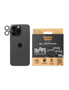 PanzerGlass ® Hoops® Black Metal Camera Lens Protector iPhone 15 Pro | 15 Pro Max Protector de pantalla Apple 1 pieza(s) 2