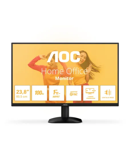 AOC B3 24B35HM2 pantalla para PC 60,5 cm (23.8") 1920 x 1080 Pixeles Full HD LED Negro AOC B3 24B35HM2 pantalla para PC 60,5 cm (23.8") 1920 x 1080 Pixeles Full HD LED Negro