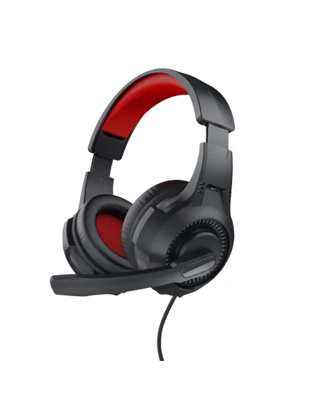 Trust 24785 auricular y casco Auriculares Alámbrico Diadema Juego Negro, Rojo