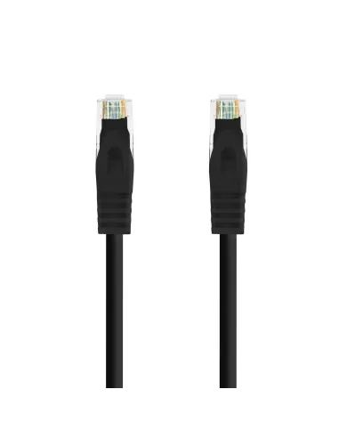 Nanocable Cable de red latiguillo RJ45 LSZH Cat.6A UTP AWG24, Negro, 3.0m