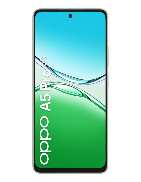 OPPO A5 Pro 5G 16,9 cm (6.67") SIM doble Android 15 USB Tipo C 8 GB 256 GB 5800 mAh Verde, Oliva