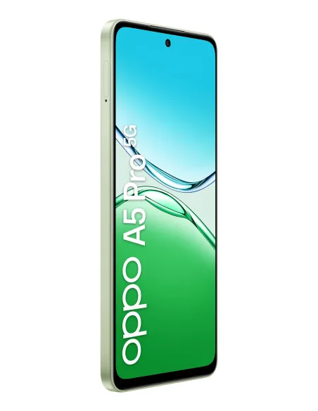 OPPO A5 Pro 5G 16,9 cm (6.67") SIM doble Android 15 USB Tipo C 8 GB 256 GB 5800 mAh Verde, Oliva