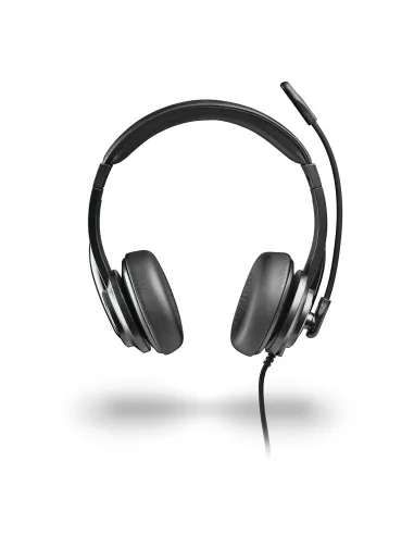 NGS VOX605 USB-C Auriculares Alámbrico Diadema Llamadas Música USB Tipo C Negro