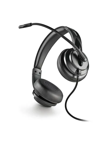 NGS VOX605 USB-C Auriculares Alámbrico Diadema Llamadas Música USB Tipo C Negro