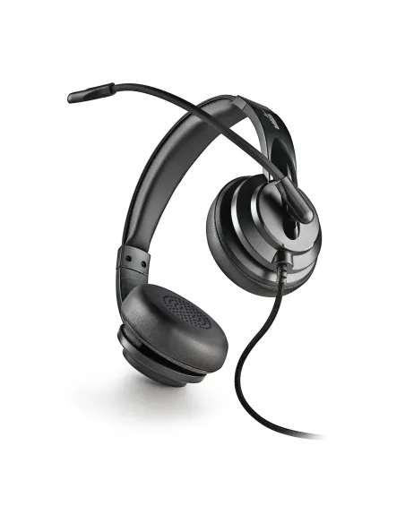NGS VOX605 USB-C Auriculares Alámbrico Diadema Llamadas Música USB Tipo C Negro