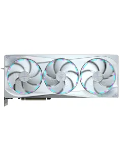 GIGABYTE AORUS GeForce RTX 5080 MASTER ICE 16G Tarjeta Gráfica - 16GB GDDR7, 256 bits, PCI-E 5.0, 2805MHz Core Clock, 3 x DP 2