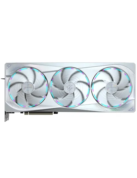 GIGABYTE AORUS GeForce RTX 5080 MASTER ICE 16G Tarjeta Gráfica - 16GB GDDR7, 256 bits, PCI-E 5.0, 2805MHz Core Clock, 3 x DP