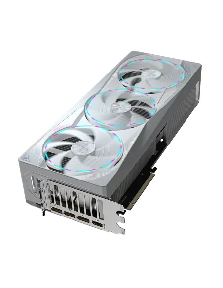 GIGABYTE AORUS GeForce RTX 5080 MASTER ICE 16G Tarjeta Gráfica - 16GB GDDR7, 256 bits, PCI-E 5.0, 2805MHz Core Clock, 3 x DP