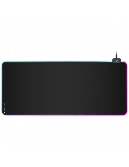 Corsair MM700 RGB Alfombrilla de ratón para juegos Negro