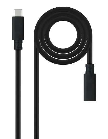 Nanocable 10.01.4501 cable USB USB 3.2 Gen 2x2 1 m USB C Negro