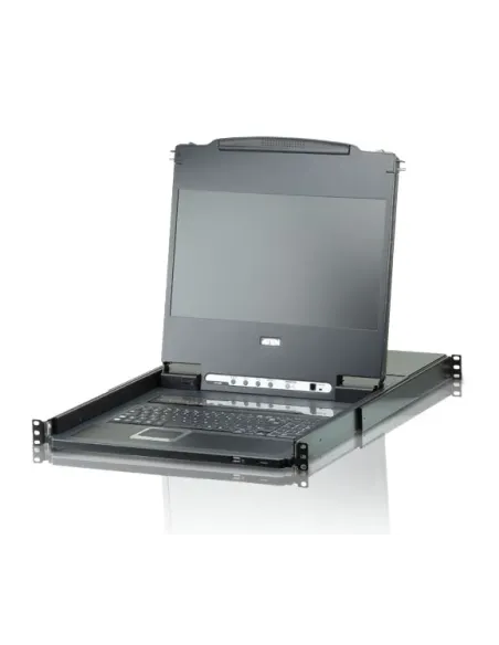 ATEN CL6708MW consola de rack 43,9 cm (17.3") Negro 1U
